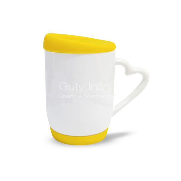 MUG_SILICONA_AMARILLO Mug Silicona Personalizado