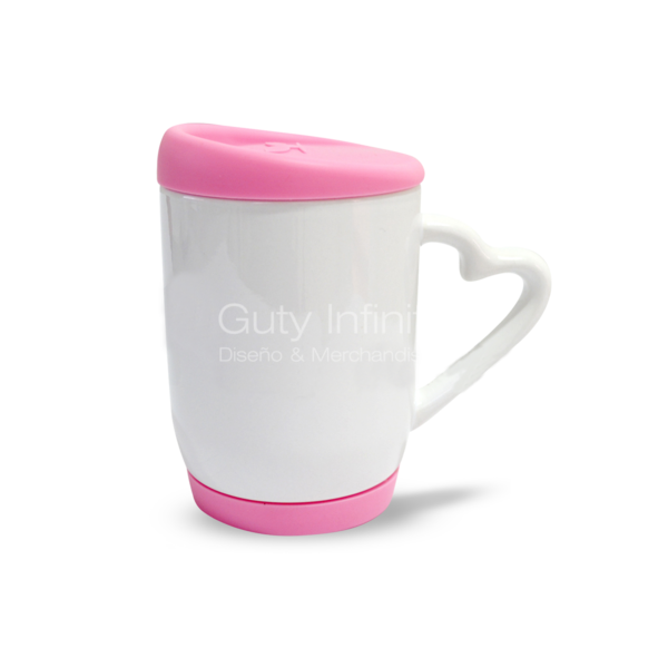 MUG_SILICONA_ROSADO Mug Silicona Personalizado