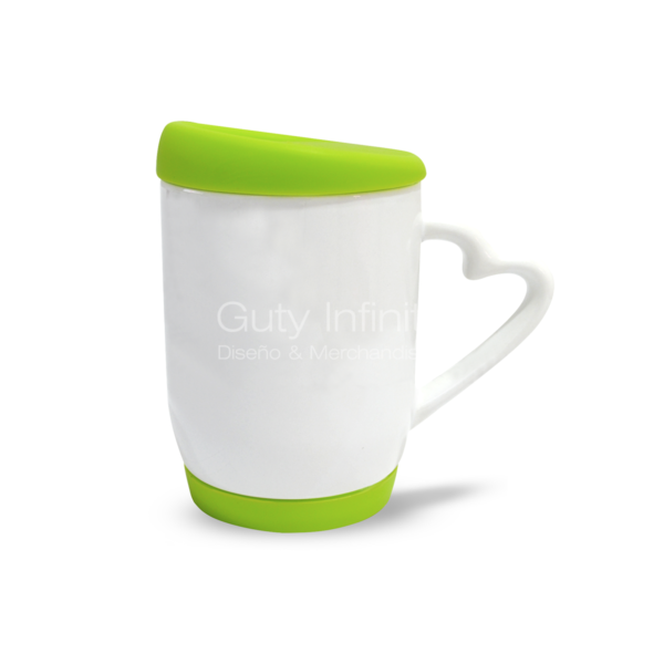 MUG_SILICONA_VERDE_CLARO Mug Silicona Personalizado
