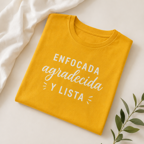 Camiseta amarilla