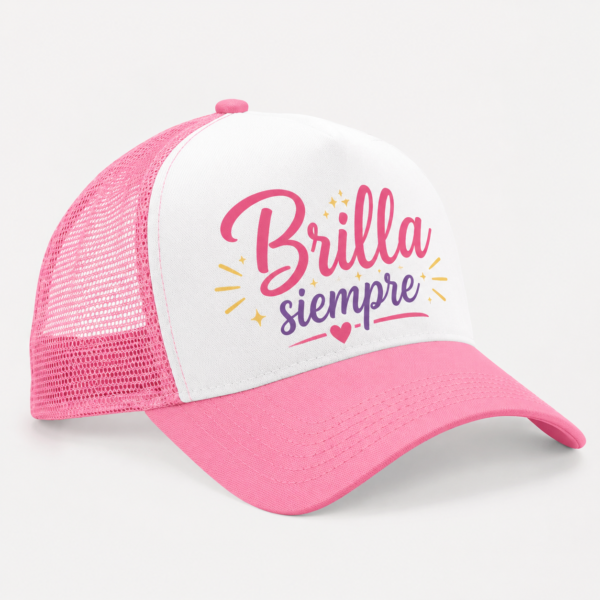 Gorra rosada Gorra rosada claro
